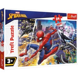 TREFL Puzzle 24 el. MAXI Nieustraszony Spider-Man