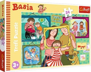 Trefl Puzzle 24MAXI Basia i jej dzień