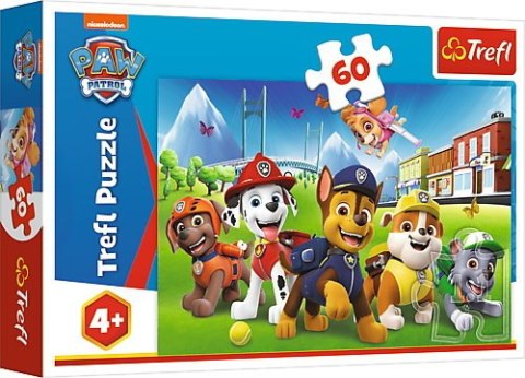 Trefl Puzzle 60 Psi Patrol na polanie