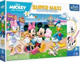 TREFL Puzzle 24 SUPER MAXI Mickey w wesołym miasteczku