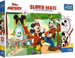 TREFL Puzzle 24 SUPER MAXI Wesoły Domek i przyjaciele