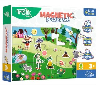 Trefl Puzzle magnetyczne - Treflikowy dzień