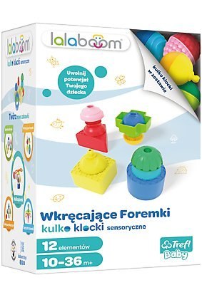 Trefl LALABOOM Wkręcające Foremki