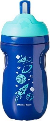 Tommee Tippee 44702351 EXP Bidon ze słomką Boy 260 ml 12+