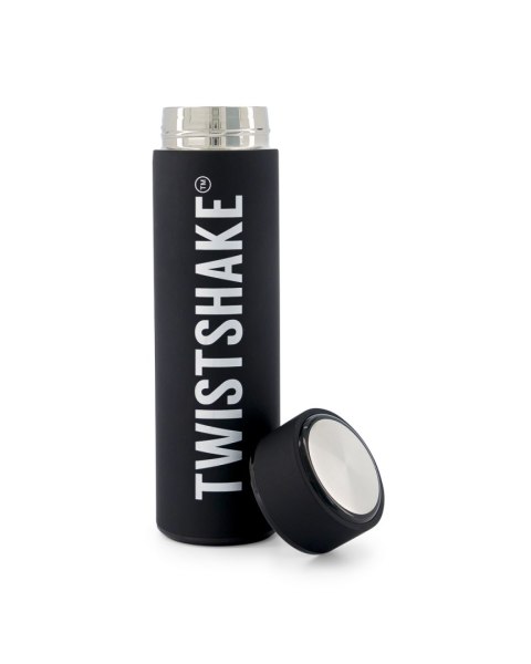 TWISTSHAKE Termos Hot or Cold Bottle Black 420 ml