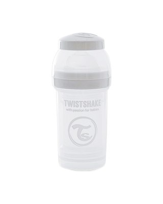 TWISTSHAKE Butelka Anti-Colic 260 ml White