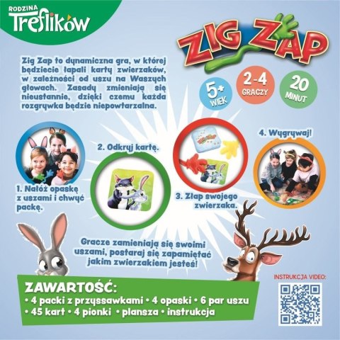 Trefl Gra planszowa Zig Zap