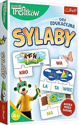 Trefl Gra edukacyjna - Sylaby Rodzina Treflików