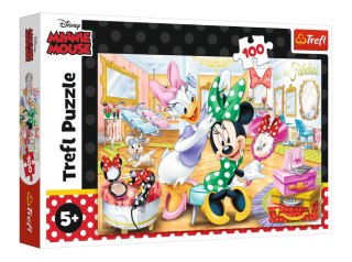 Trefl Puzzle 100 el. Minnie w salonie kosmetycznym