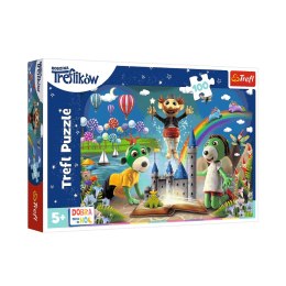 TREFL Puzzle 100 el. Bajkowy wieczór z Treflikami