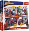 TREFL Puzzle 4w1 Bohaterski Spider-Man