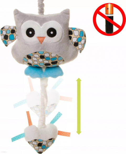 4BABY OB01 P&E Zabawka pozytywka Music Toy OWL