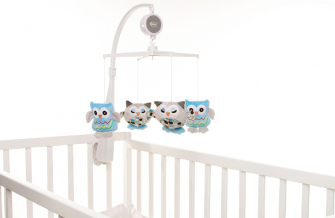 4BABY OB08 P&E Karuzelka Musical Mobile OWL