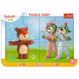 TREFL Puzzle - Ramkowe Baby - Zabawne Bobaski