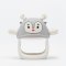 SMILY MIA Gryzak silikonowy Renifer light grey