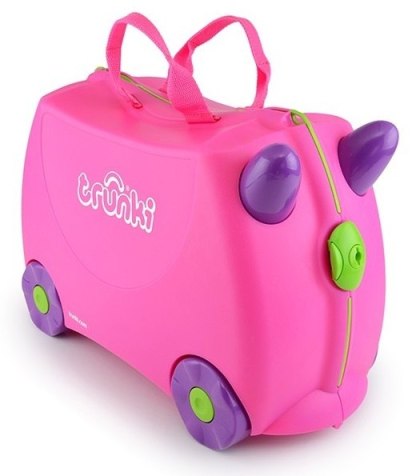 TRUNKI Walizka jeżdżąca ZWIERZĄTKA TRIXI MARKO