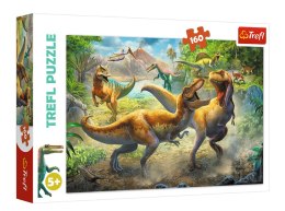 TREFL Puzzle ''160'' Walczące Tyranozaury