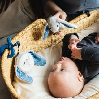 WHISBEAR Grzechotka Króliczek szary