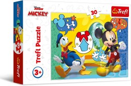 TREFL Puzzle 30 Myszka Miki i Wesoły Domek