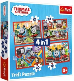 TREFL Puzzle 4w1 Odjazdowy Tomek