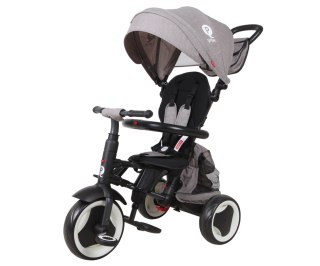 Milly Mally 3841 Qplay Rowerek trójkołowy Rito Plus grey