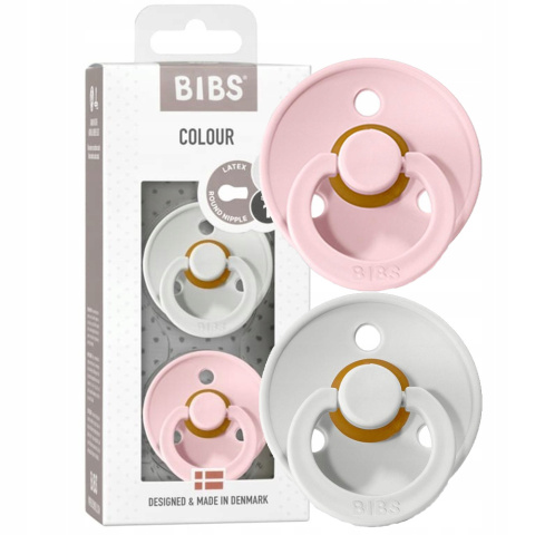 BIBS Smoczek uspokajający HAZE/BLOSSOM M 2-pak