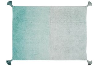 Lorena Canals Dywan bawełniany Degrade Emerald 120 x 160 cm