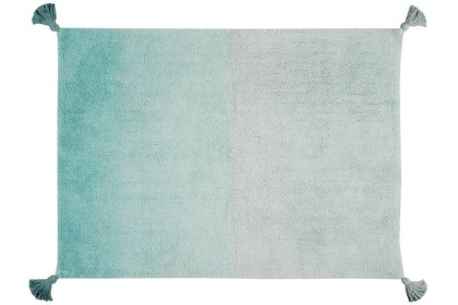 Lorena Canals Dywan bawełniany Degrade Emerald 120 x 160 cm