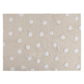 Lorena Canals Dywan bawełniany Topos Crema/Beige 120 x 160 cm