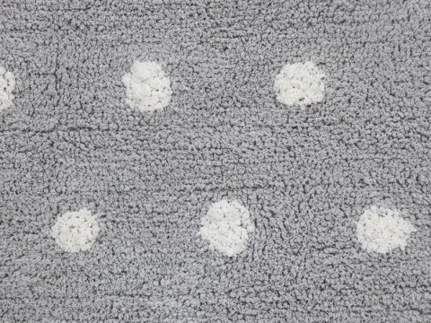 Dywan Bawełniany Mini Biscuit Pearl Grey 70x100 cm Lorena Canals