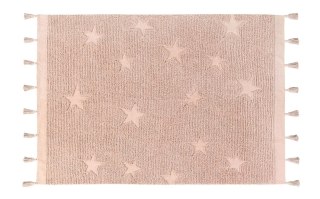 Lorena Canals Dywan bawełniany Hippy Stars Vintage Nude 120 x 175 cm