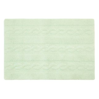 Lorena Canals Dywan bawełniany Trenzas Soft Mint Small 80 x 120 cm