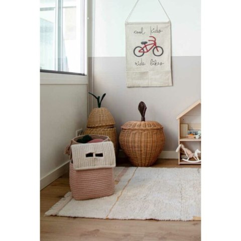 Kosz Domek Vintage Nude Eco-City 22x22x34 cm Lorena Canals