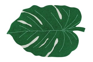 Lorena Canals Dywan bawełniany Monstera Leaf 120 x 160 cm