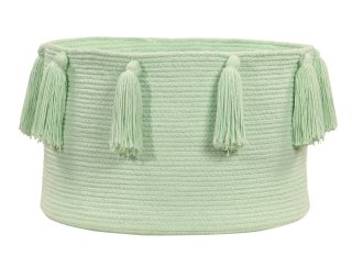 Lorena Canals Kosz dekoracyjny Tassels Soft Mint