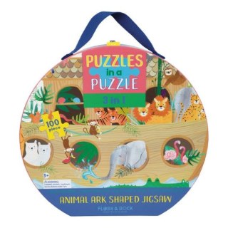 Dżungla Puzzle w Pudełku 100 elementów