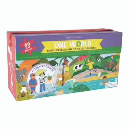 Puzzle 60 elementów - Jeden Świat