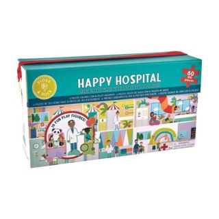 Szczęśliwy Szpital Puzzle 60 elementów