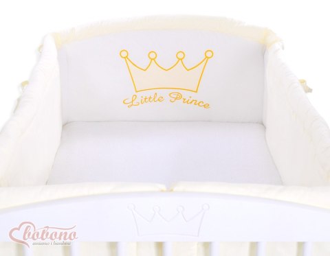 Ochraniacz uniwersalny XXL- Little Prince/Princess kremowa