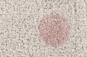 Lorena Canals Dywan bawełniany Hippy Dots Natural Vintage Nude 120 x 160 cm