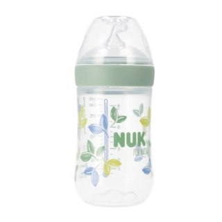 NUK 742005 Butelka 260 ml For Nature smoczek sil. M