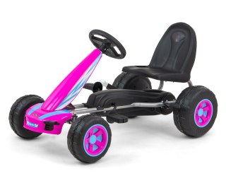 Milly Mally Gokart na pedały Viper Pink