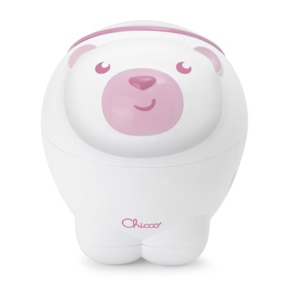 CHICCO Projektor Miś Polarny pink