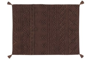 Dywan bawełniany Tribu Soil Brown S 120x160 cm Lorena Canals