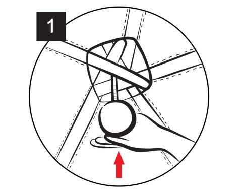 Stabilizator do tipi drewniany