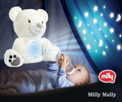 Milly Mally Zabawka pluszowa z projektorem Milly Bear