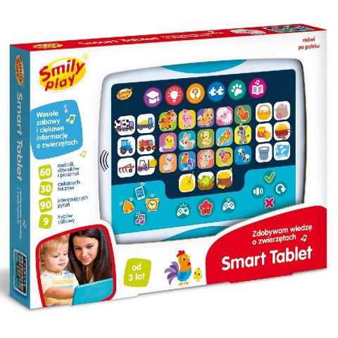 SMILY PLAY Smart Tablet Zdobywam wiedzę o zwierzętach