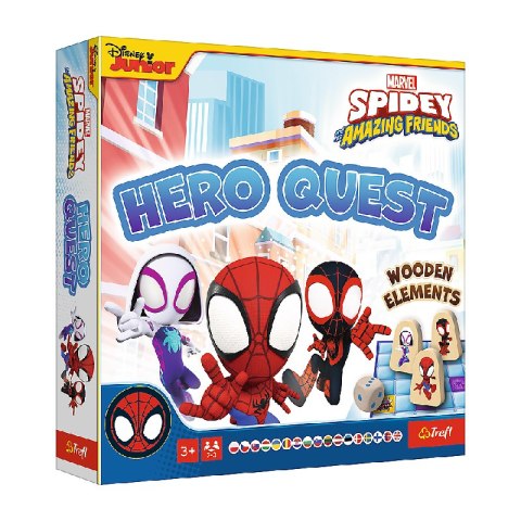 Trefl Gra planszowa Spidey Hero Quest