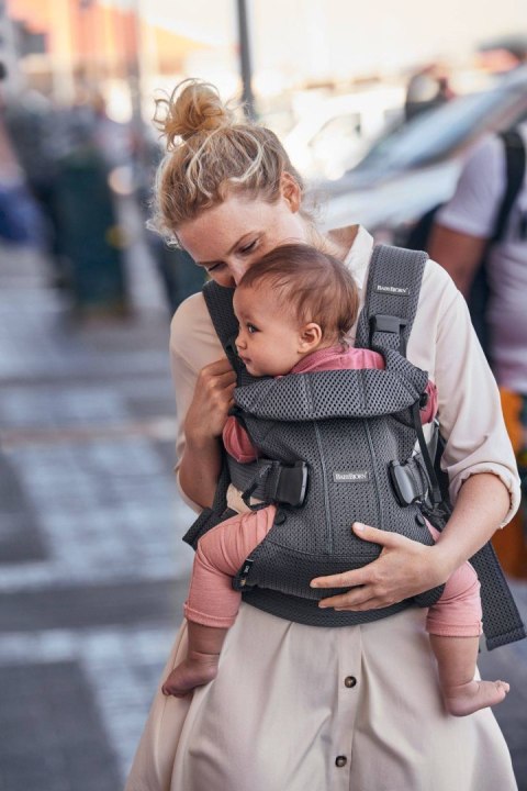 BABYBJORN ONE AIR - nosidełko, Antracyt