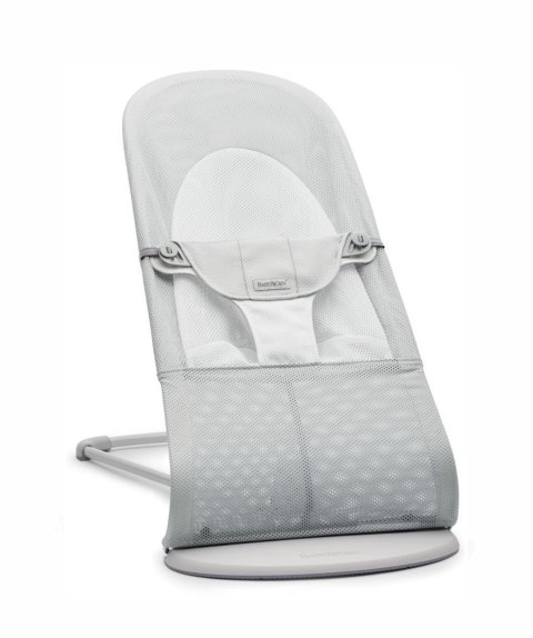 BABYBJORN - leżaczek BALANCE SOFT MESH - Szary/Biały